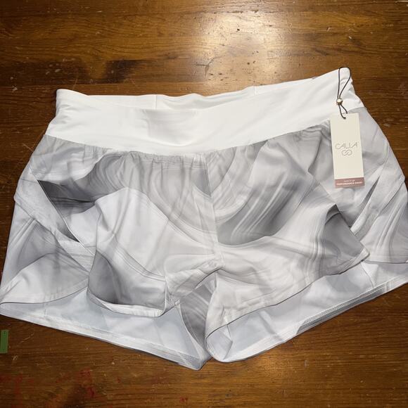 CALIA Women’s Kick It Up Mid Rise Shorts Performance Short Size XXL NWT - Picture 1 of 7